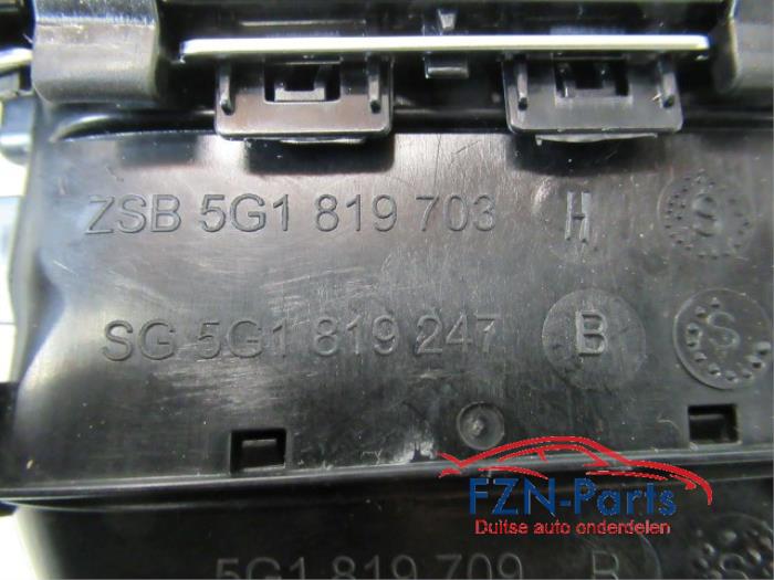 VW Golf 7 Luchtrooster Dashboard Links