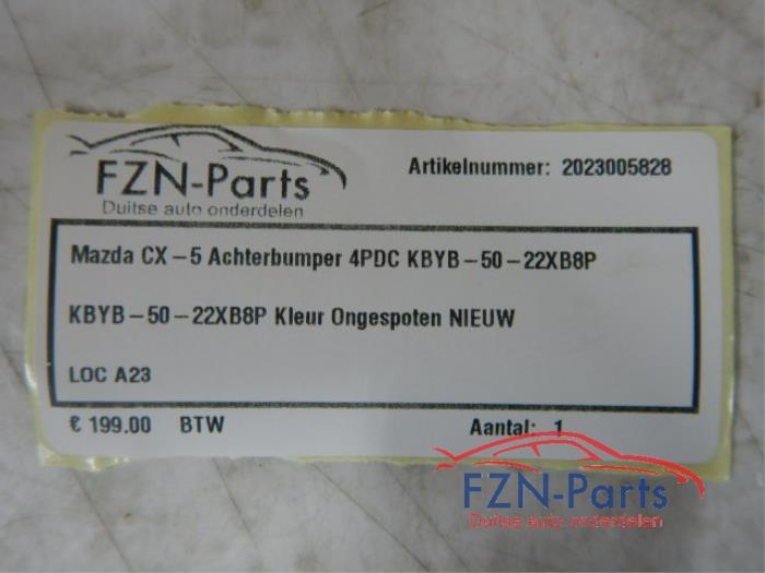 Mazda CX - 5 Achterbumper 4PDC