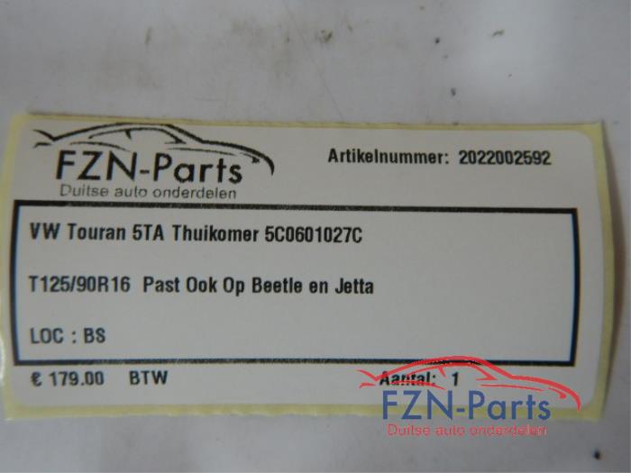 Thuiskomer Volkswagen Touran (22729644)