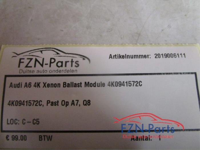 Audi A6 4K Xenon Ballast Module