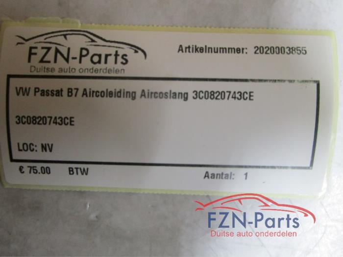 VW Passat B7 Aircoleiding Aircoslang