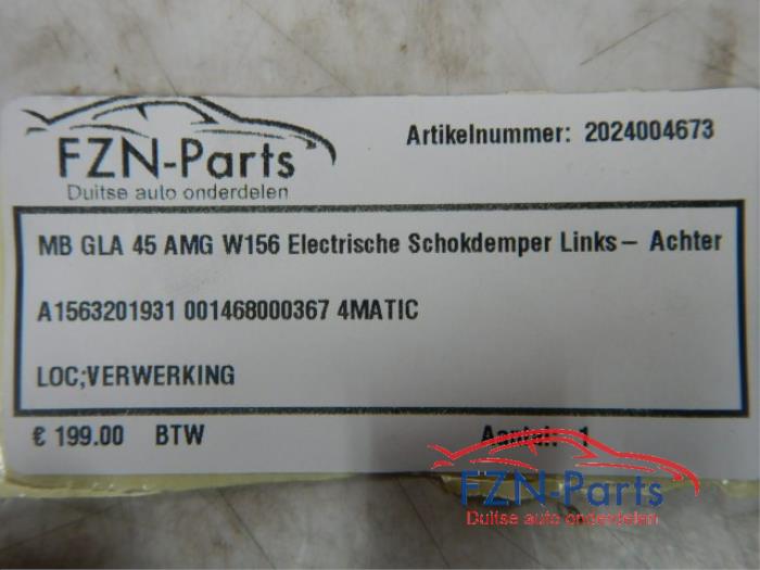 Schokdemperpoot links-achter Mercedes GLA (22738431)