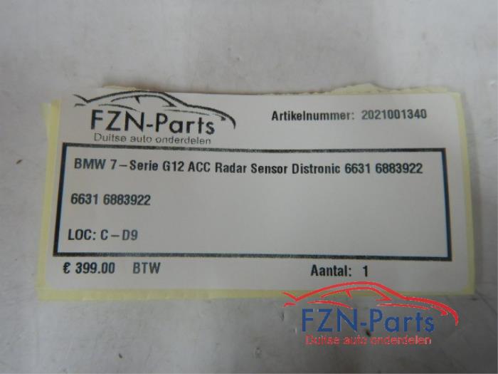 Radar sensor BMW 7-Serie (22745486)