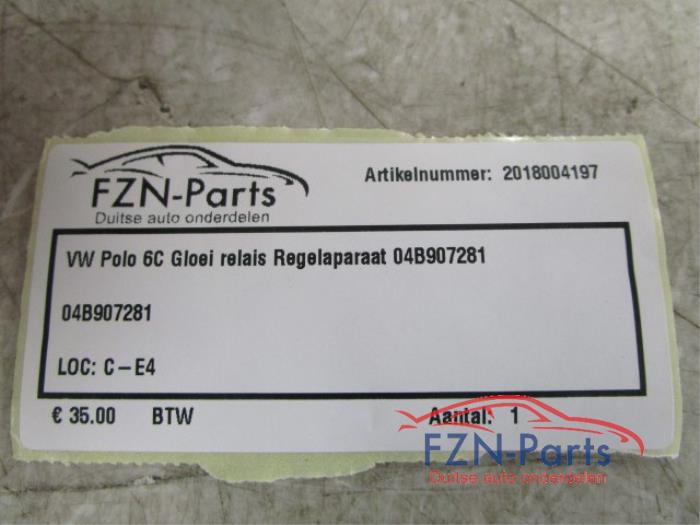 Voorgloei Relais Volkswagen Polo (22740043)