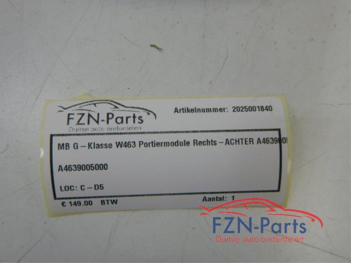 Centrale Deurvergrendelings Module Mercedes G-Klasse (22740198)