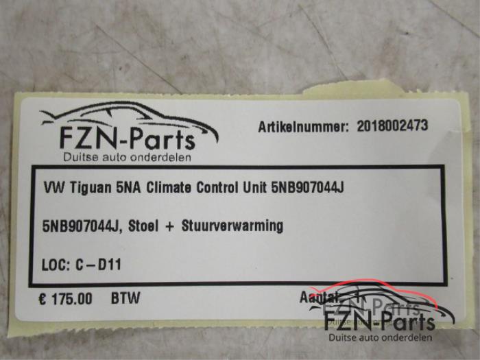 Climatronic Paneel Volkswagen Tiguan (22742982)
