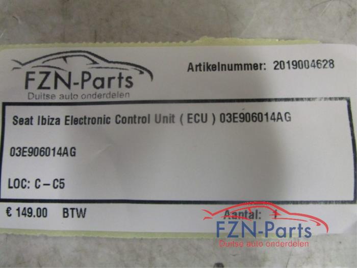 Seat Ibiza Electronic Control Unit ( ECU )