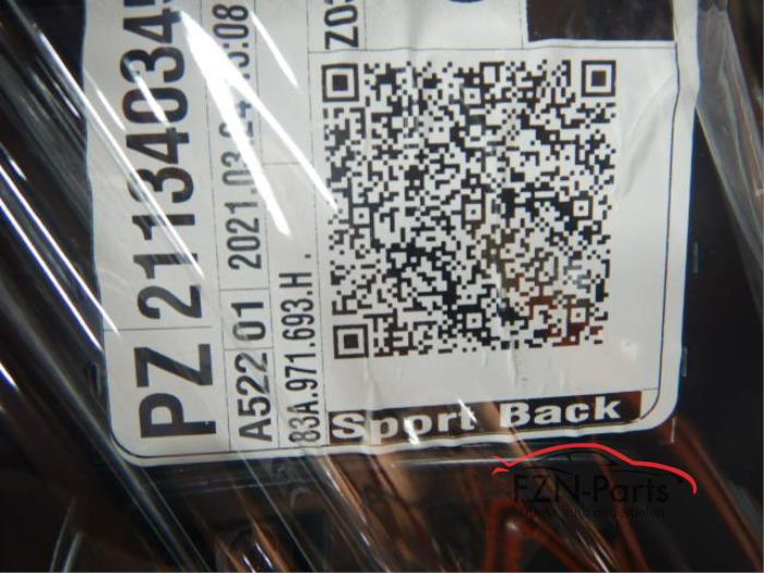Voorbumper Volkswagen Caddy (22722328)