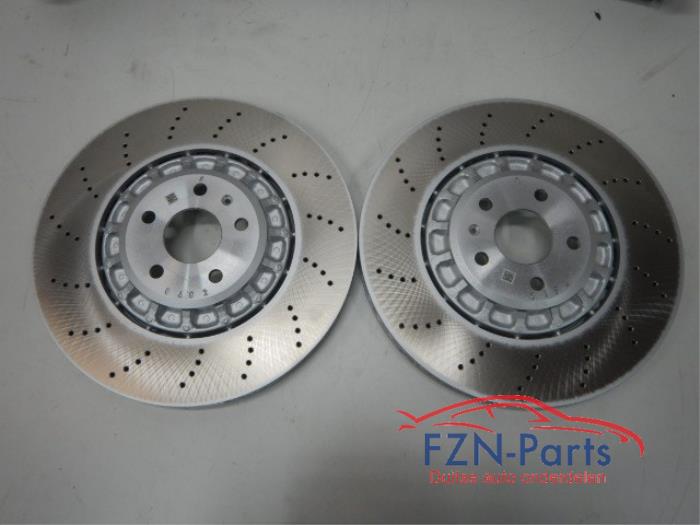 VW Golf 7 / 7.5 / 8 5G 5H Remset Voorzijde 6 Pots Akebono 374MM L+R NIEUW
