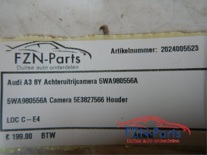 Audi A3 8Y Achteruitrijcamera