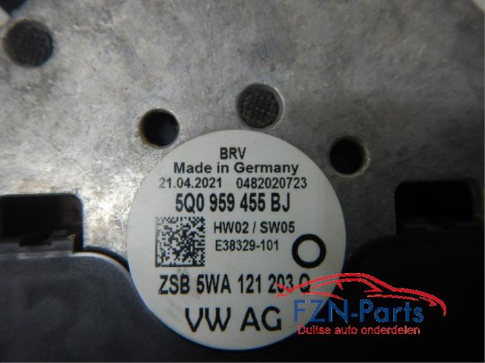 VW Golf 8 Fan ven ventilator