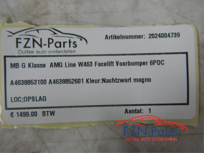 Voorbumper Mercedes G-Klasse (22721780)