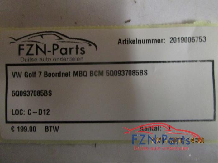 VW Golf 7 Boordnet MBQ BCM
