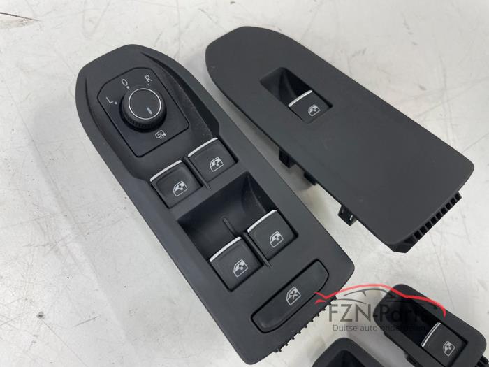 VW Golf 8 Raamschakelaar Set Chrome