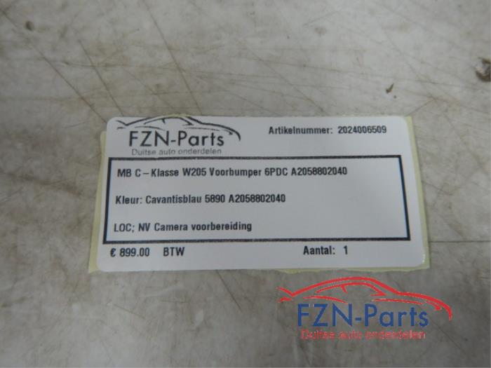 Mercedes-Benz C-Klasse W205 Voorbumper 6PDC