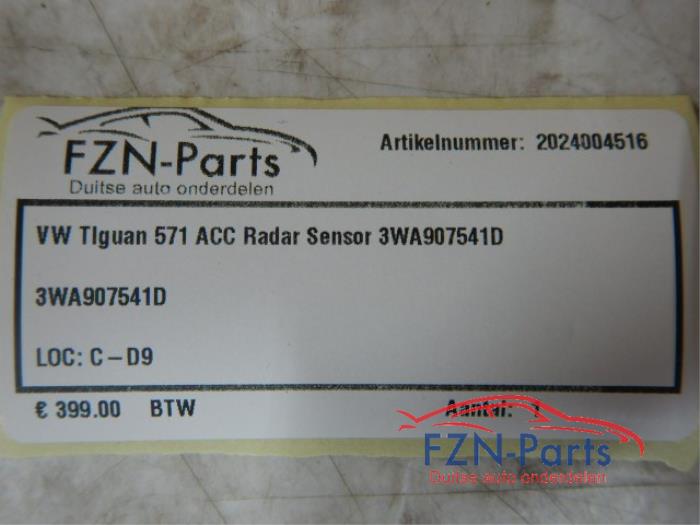 Radar sensor Volkswagen Tiguan (22745484)