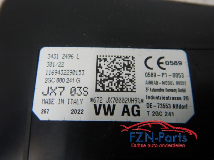 Airbag stoel (zitplaats) Volkswagen T-Roc (22730700)