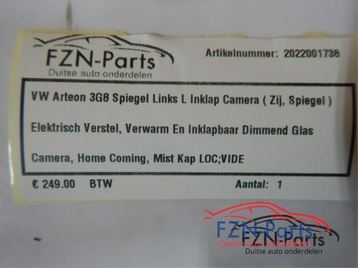 Buitenspiegel links Volkswagen Arteon (22725347)
