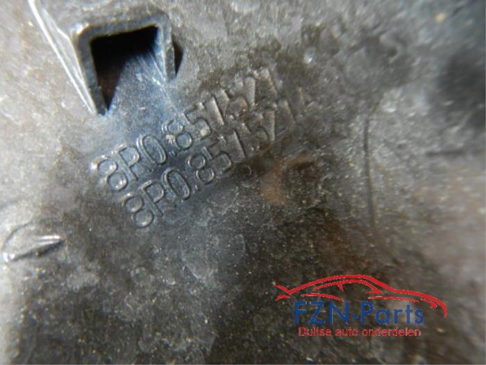 Audi Q5 8R Spiegelkap Links L Side-Assist Bruin