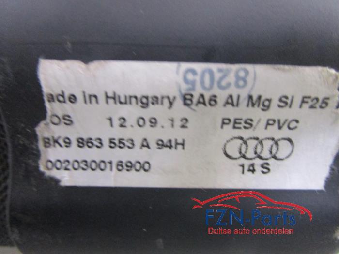 Audi A4 8K Bagageruimte Afdekrol Afdekzeil Rollo