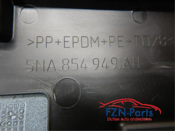 VW Tiguan 5NA R R-Line Sideskirt Links-achter