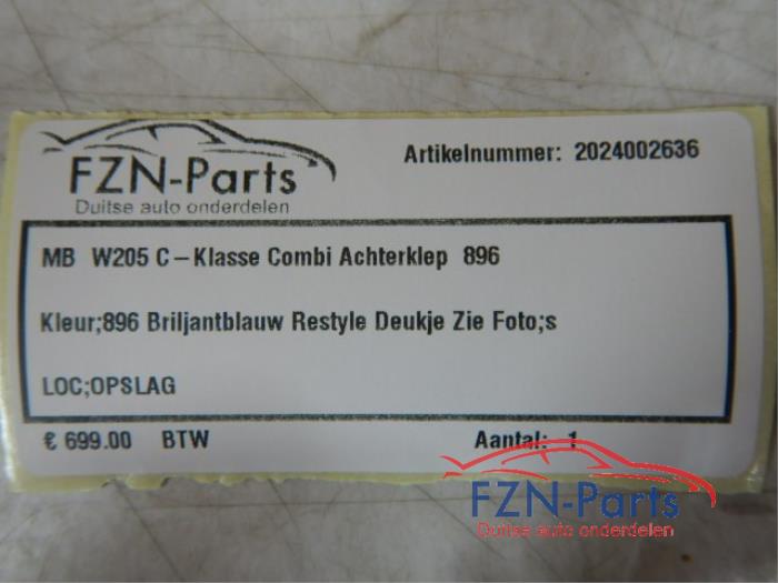 Achterklep Mercedes C-Klasse (22724421)