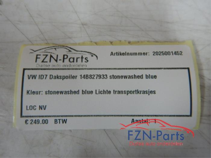 VW ID7 Dakspoiler