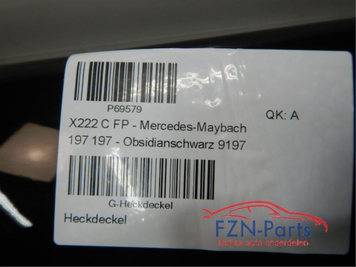 Achterklep Mercedes S-Klasse (22724454)