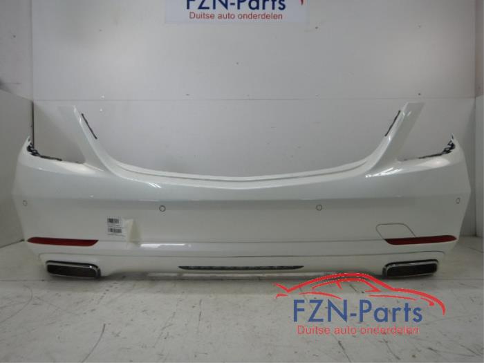 Mercedes-Benz S-Klasse W222 Achterbumper 6PDC Kleur: 9799 Diamantweiss