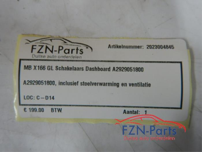 Middenconsoles Mercedes GLE (22741360)