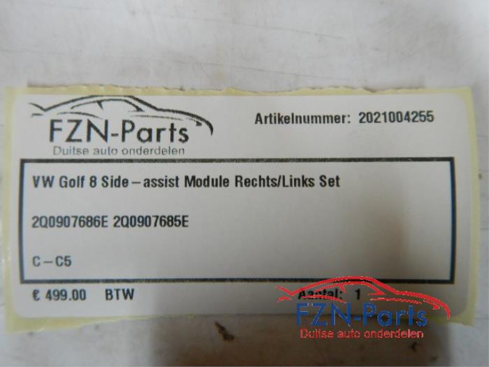 Side assist sensor Volkswagen Golf (22739937)