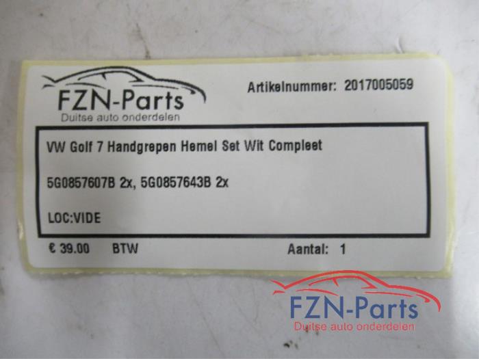 Handgrepenset Volkswagen Golf (22743842)