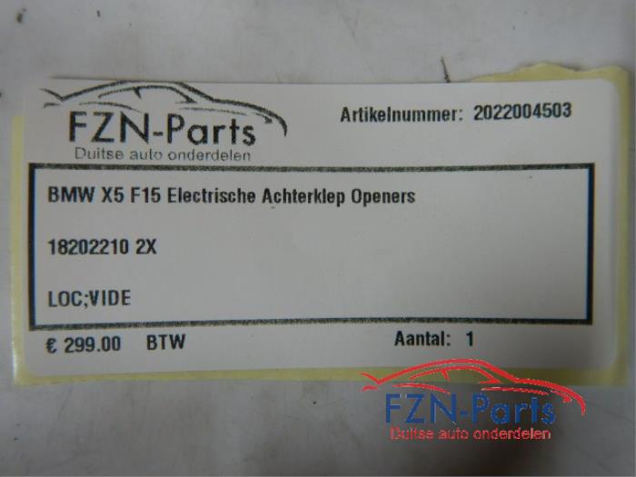 Achterklep motor BMW Diversen (22741826)