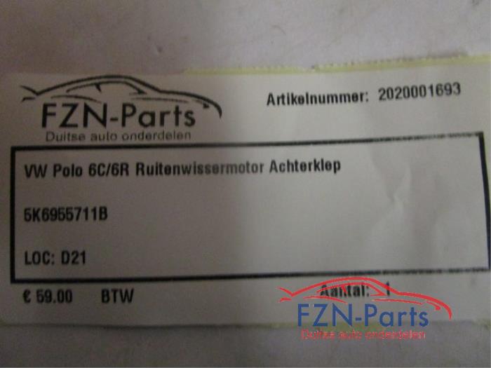 Ruitenwisserarm achter Volkswagen Polo (22744931)