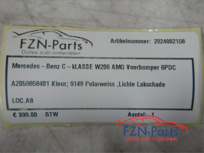 Voorbumper Mercedes C-Klasse (22722307)
