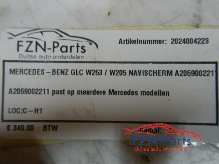 Mercedes-Benz GLC 253/C W205 Navischerm