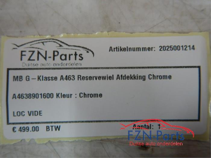 Bekleding bagageruimte Mercedes G-Klasse (22742159)