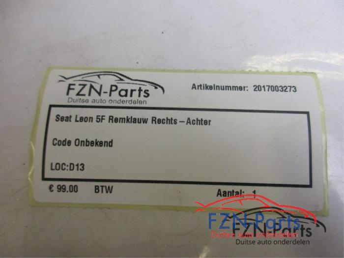 Remklauw (Tang) rechts-achter Seat Leon (22731051)