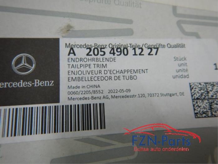 Uitlaatsierstuk Mercedes C-Klasse (22745032)