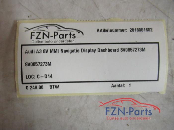Navigatie Display Audi A3 (22736828)