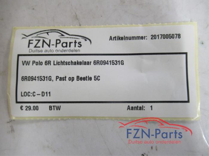 Licht Schakelaar Volkswagen Beetle (22735547)