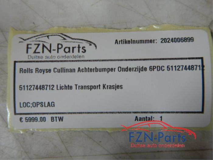 Achterbumper Rolls Royce Cullinan (22724017)