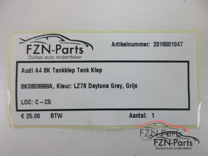 Audi A4 8K Tankklep Tank Klep