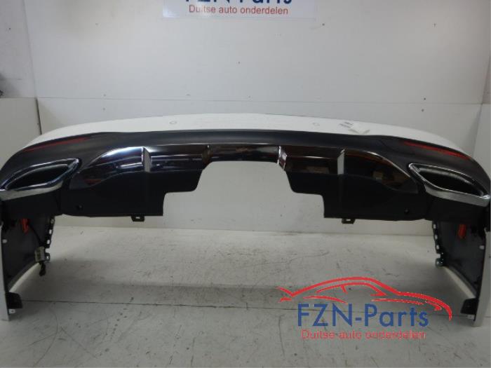 Mercedes-Benz W166 GLS USA Achterbumper 6PDC Chrome Kleur: Polarweiss 9149