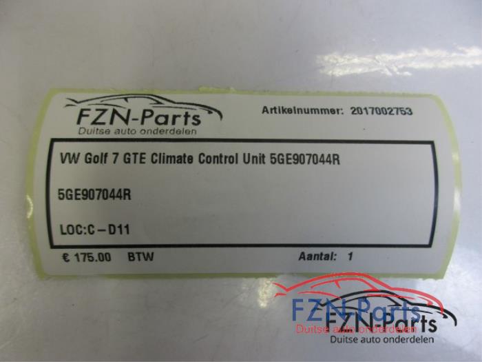 Climatronic Paneel Volkswagen Golf (22738547)