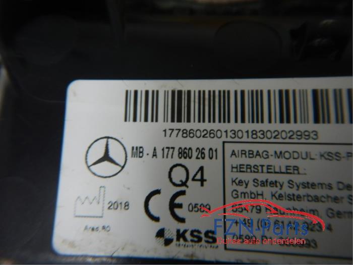 Mercedes-Benz W177 A-Klasse Bijrijdersairbag