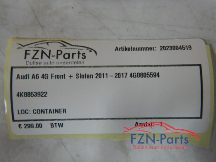 Audi A6 4G Front + Sloten 2011 - 2017