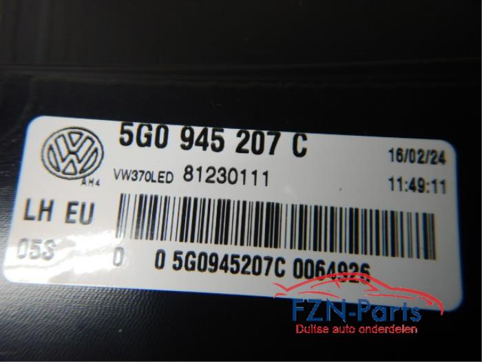 VW Golf 7 R LED Achterlicht Links
