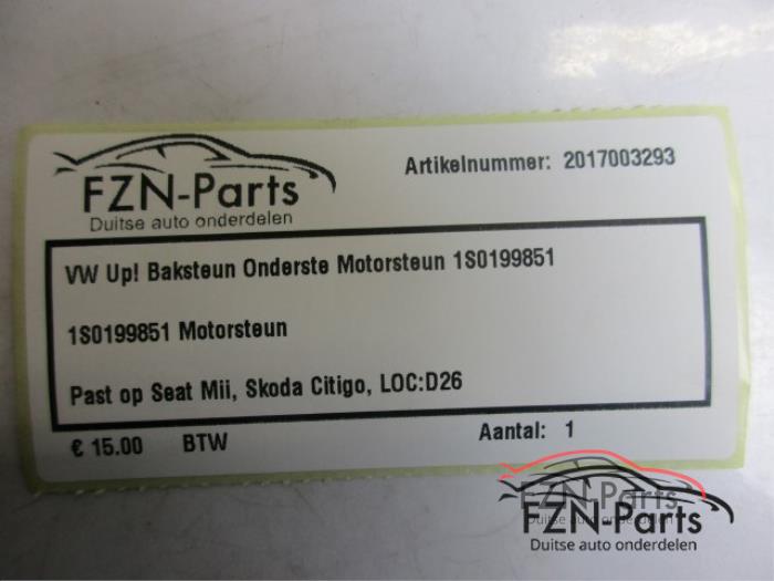 VW UP! Baksteun Onderste Motorsteun