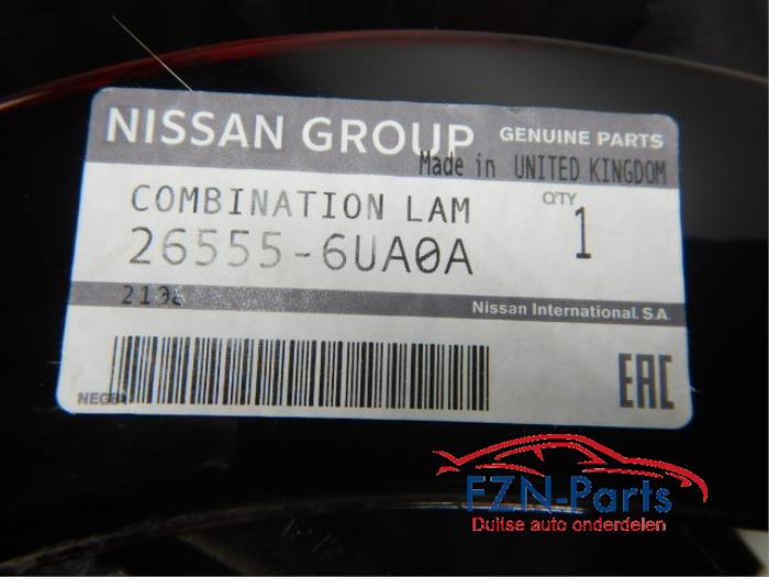 Nissan Qashqai Achterlicht J12 Links-Buiten